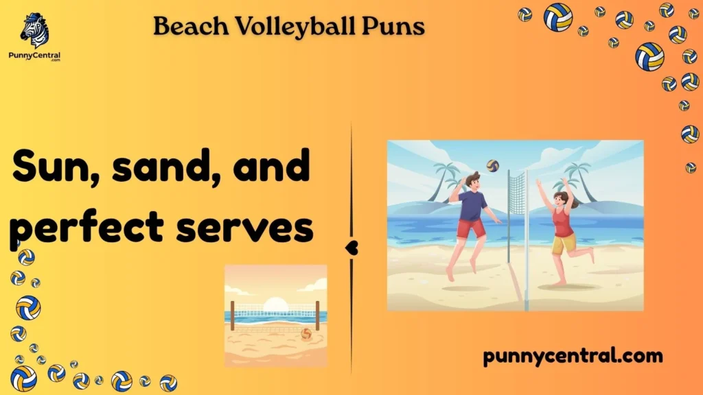 Beach Volleyball Puns