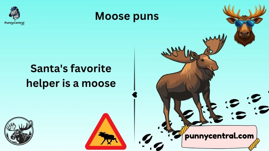 Christmas Moose Puns