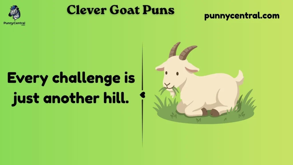 Clever Goat Puns