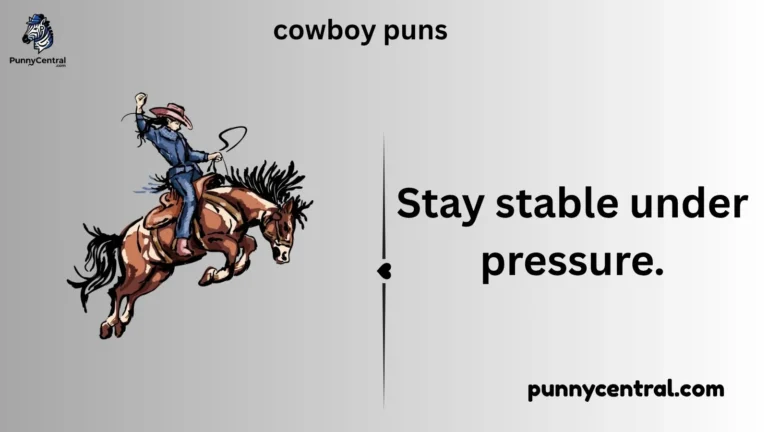 cowboy puns