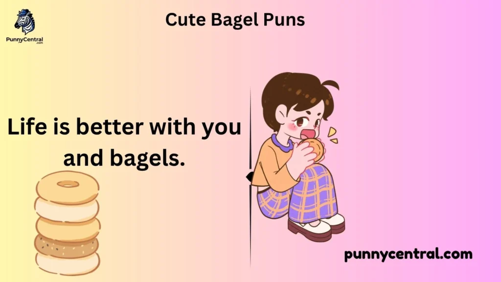 Cute Bagel Puns