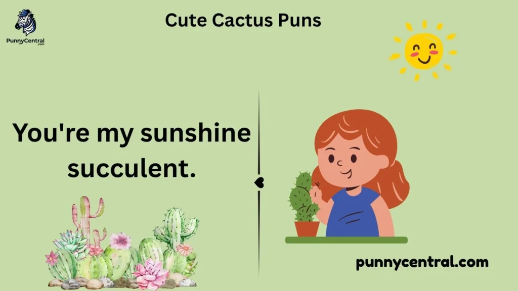 Cute Cactus Puns