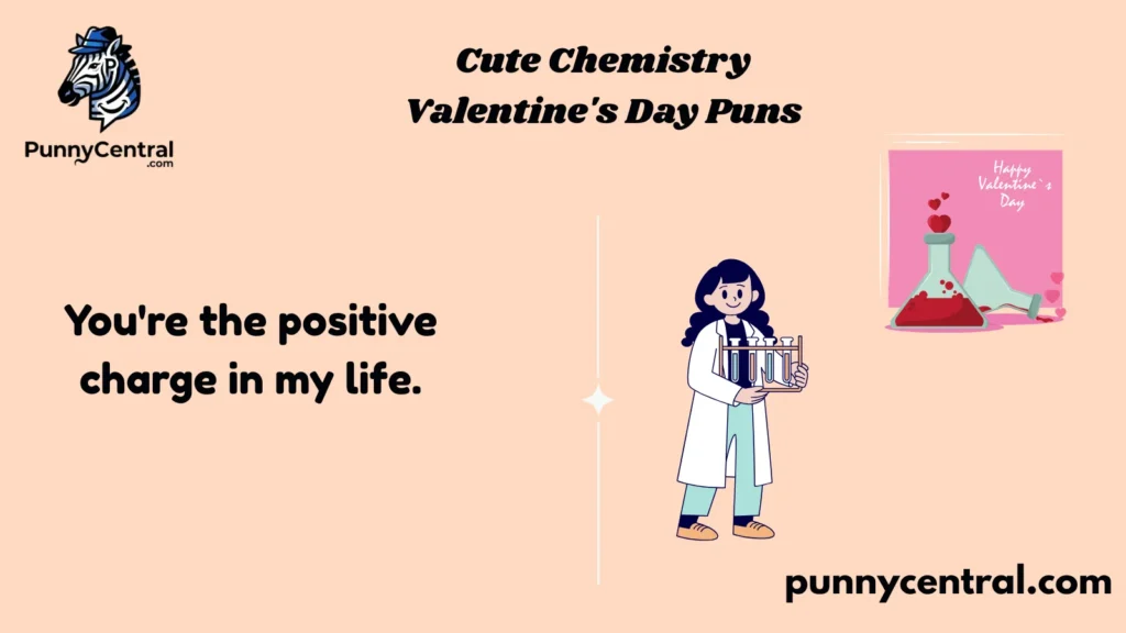 Cute Chemistry Valentine's Day Puns