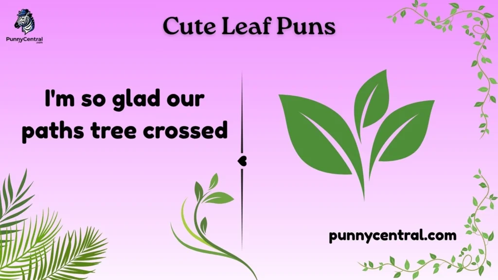 Cute Leaf Puns