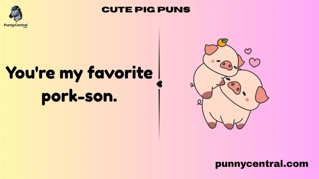 Cute Pig Puns