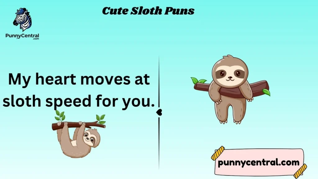 Cute Sloth Puns