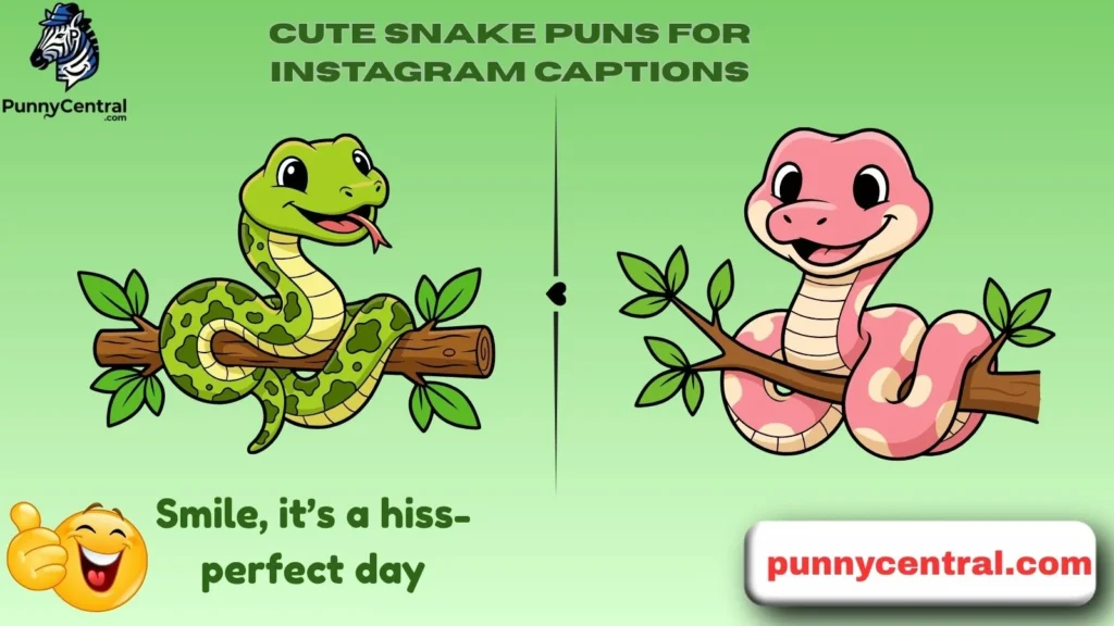 Cute Snake Puns for Instagram Captions