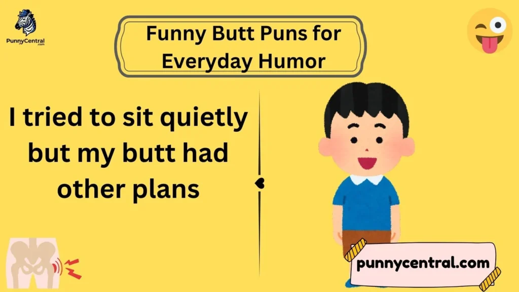 Funny Butt Puns for Everyday Humor