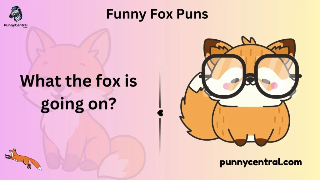 Funny Fox Puns