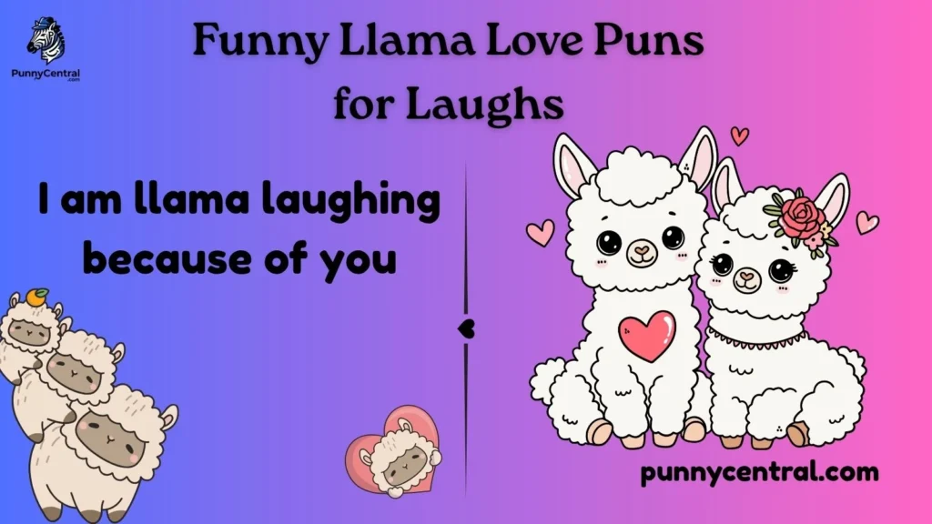 Funny Llama Love Puns for Laughs