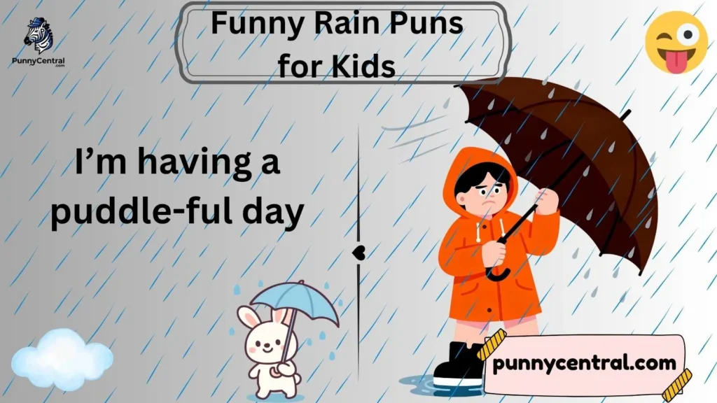 Funny Rain Puns for Kids