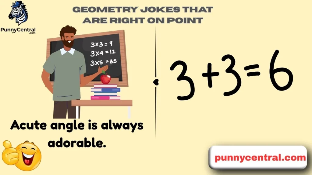 Geometry Jokes That Are Right on Point