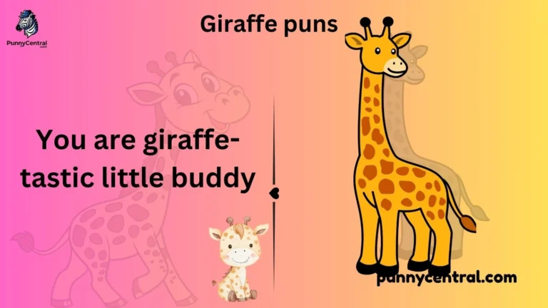 giraffe puns
