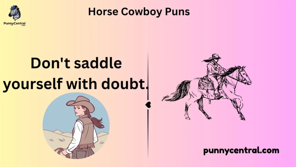 Horse Cowboy Puns