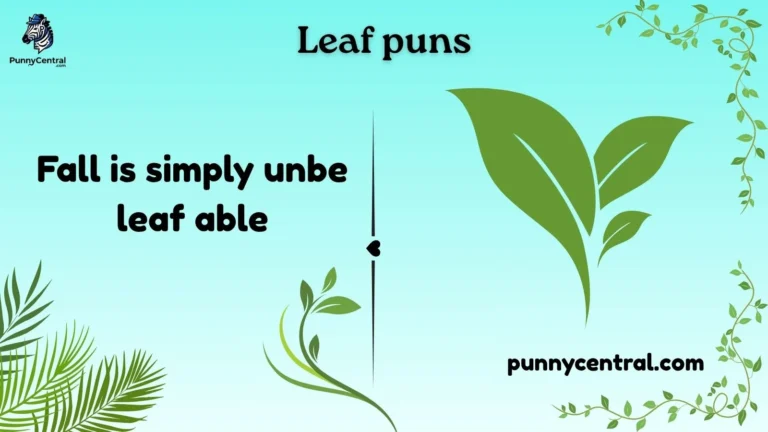 leaf puns