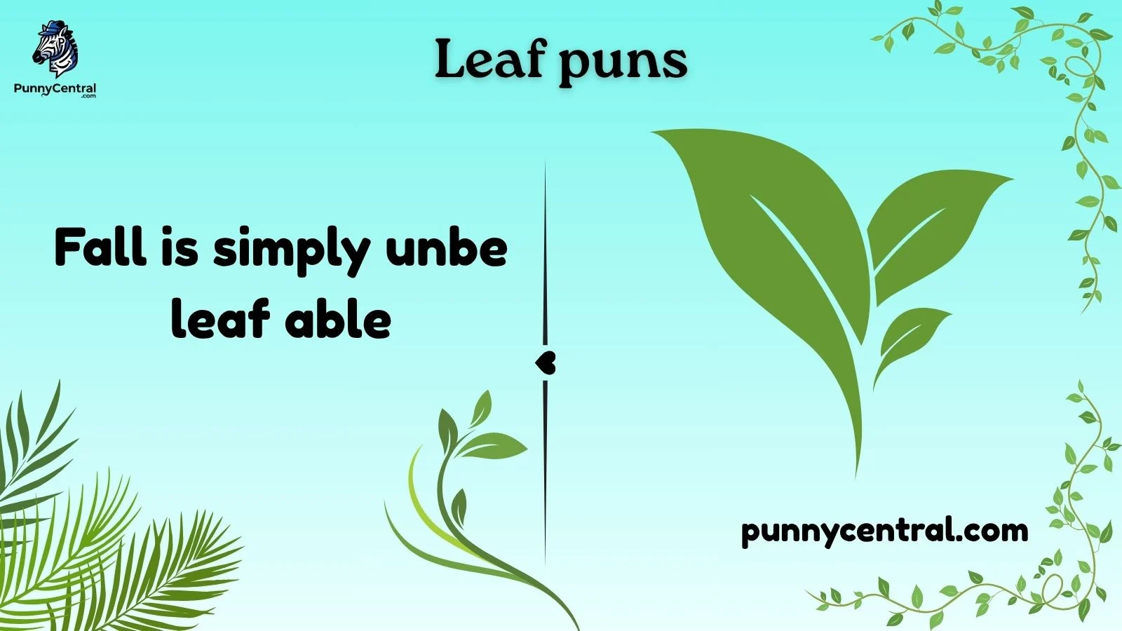 leaf puns