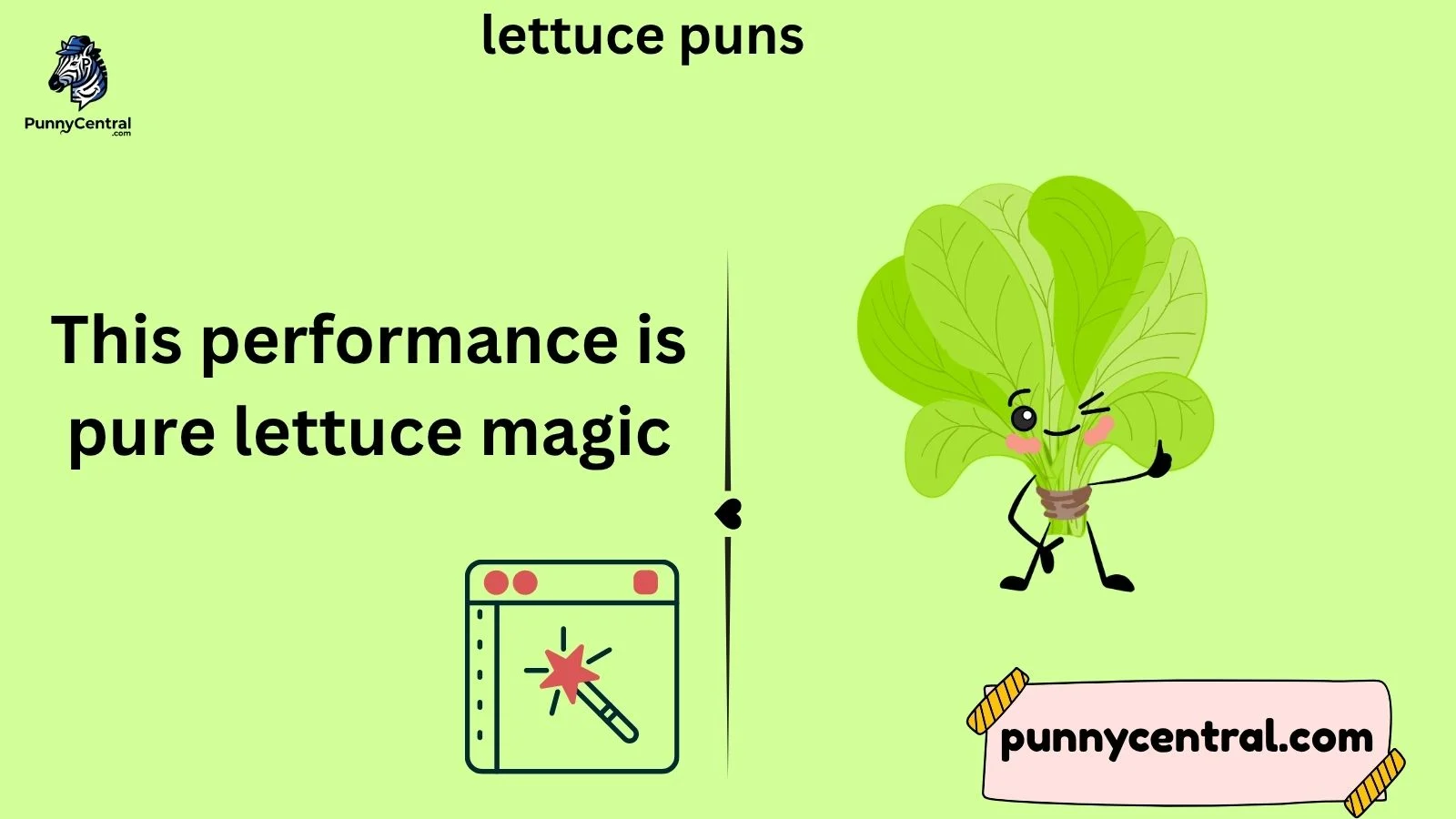 lettuce puns