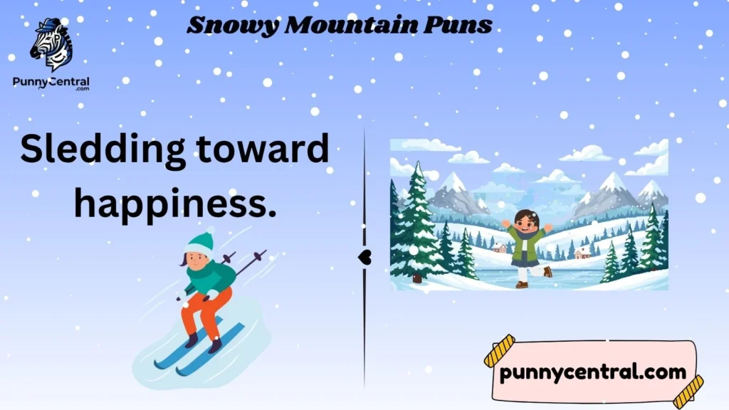 Snowy Mountain Puns