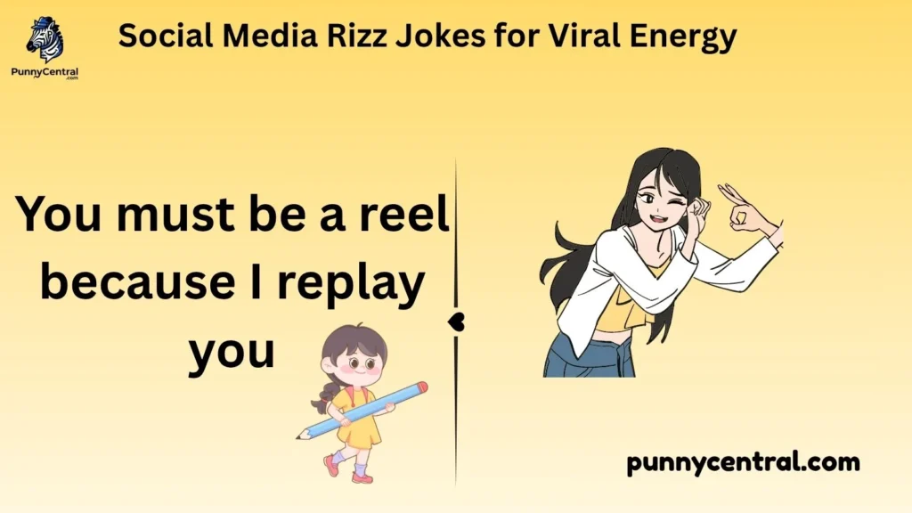 Social Media Rizz Jokes for Viral Energy