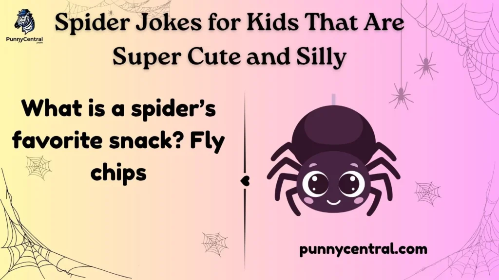 Spider Jokes for Kids That Are Super Cute and Silly