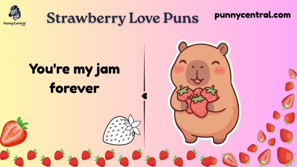 Strawberry Love Puns