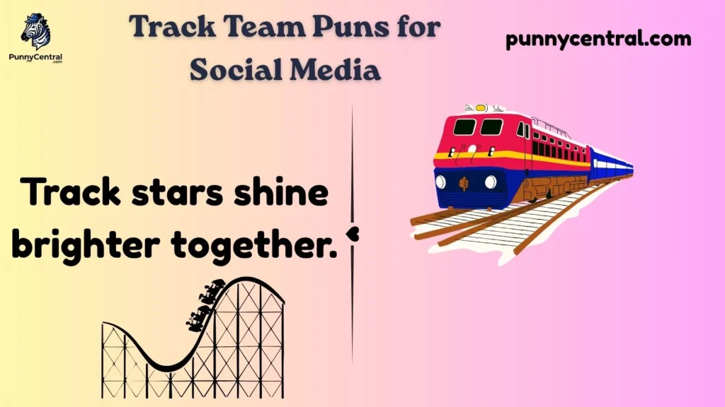 Track Team Puns for Social Media
