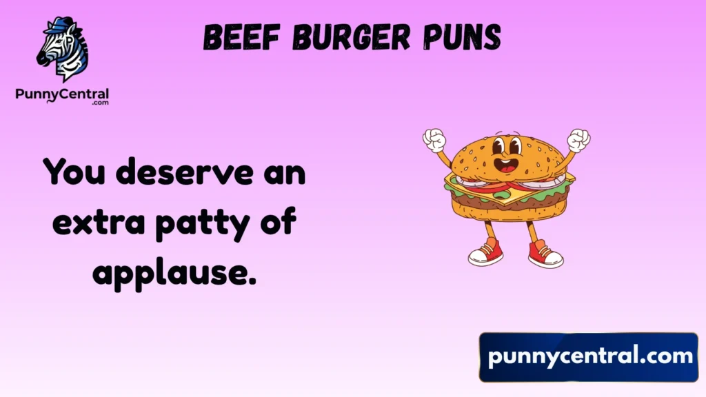 Beef Burger Puns