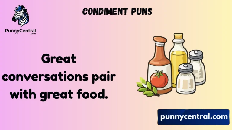 condiment puns