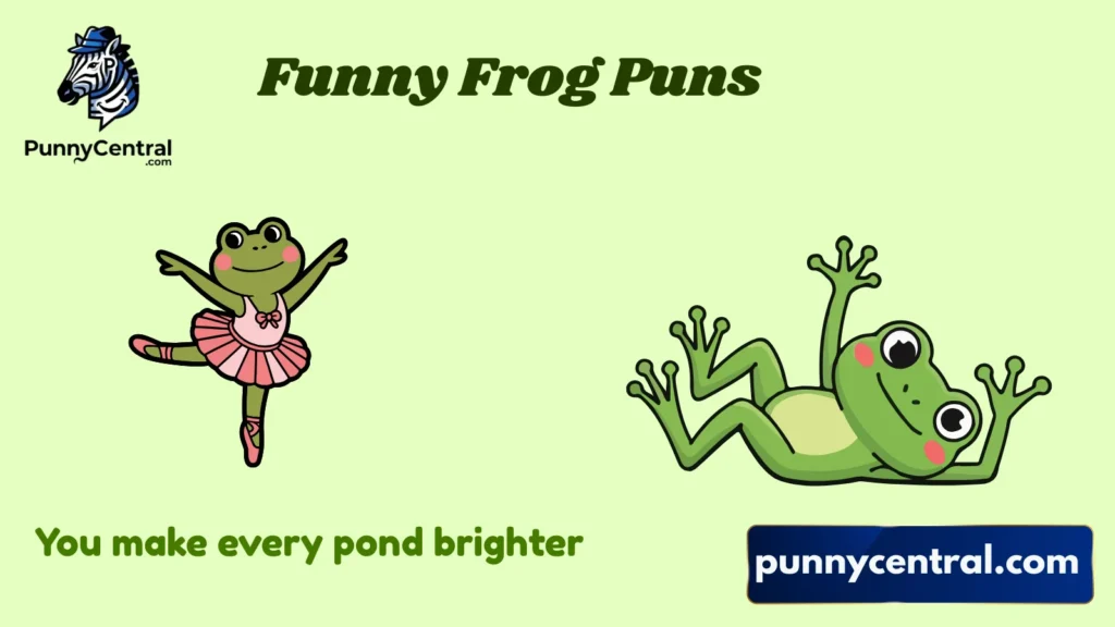 Cute Frog Puns