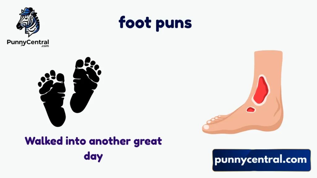 Foot Puns for Instagram Captions