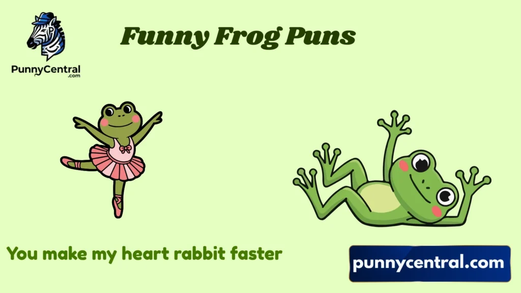 Funny Frog Puns