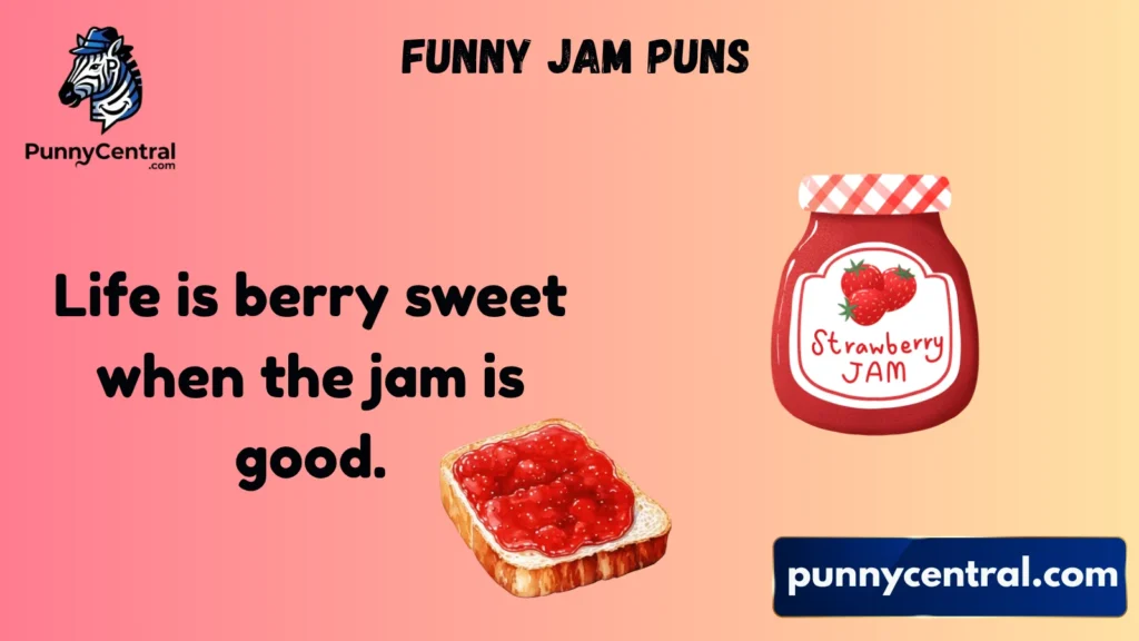Funny Jam Puns