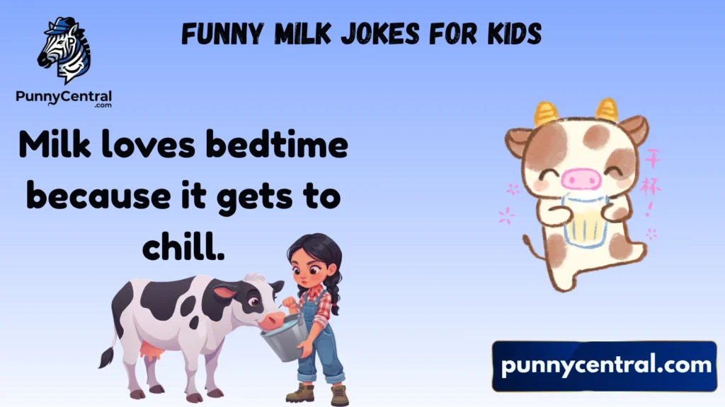 Funny Milk Jokes for Kids