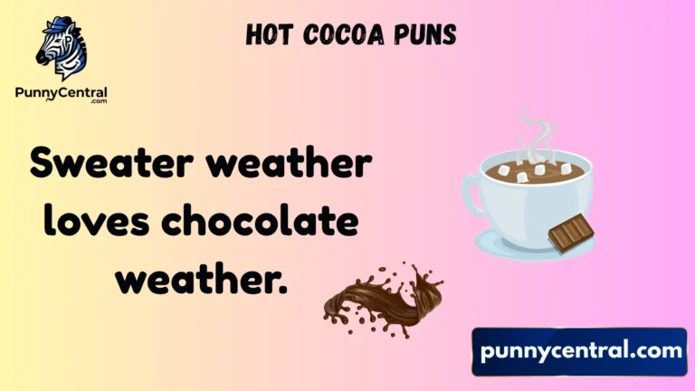 hot cocoa puns