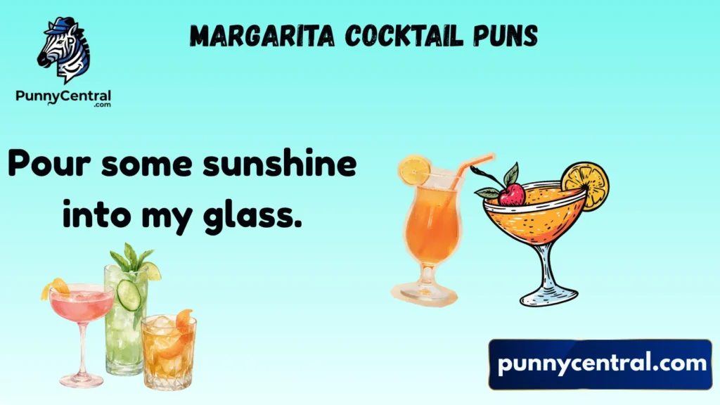 Margarita Cocktail Puns