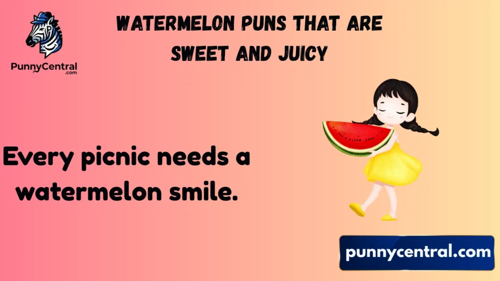 Watermelon Puns That Are Sweet and Juicy