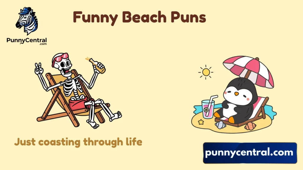 Beach Caption Puns for Instagram