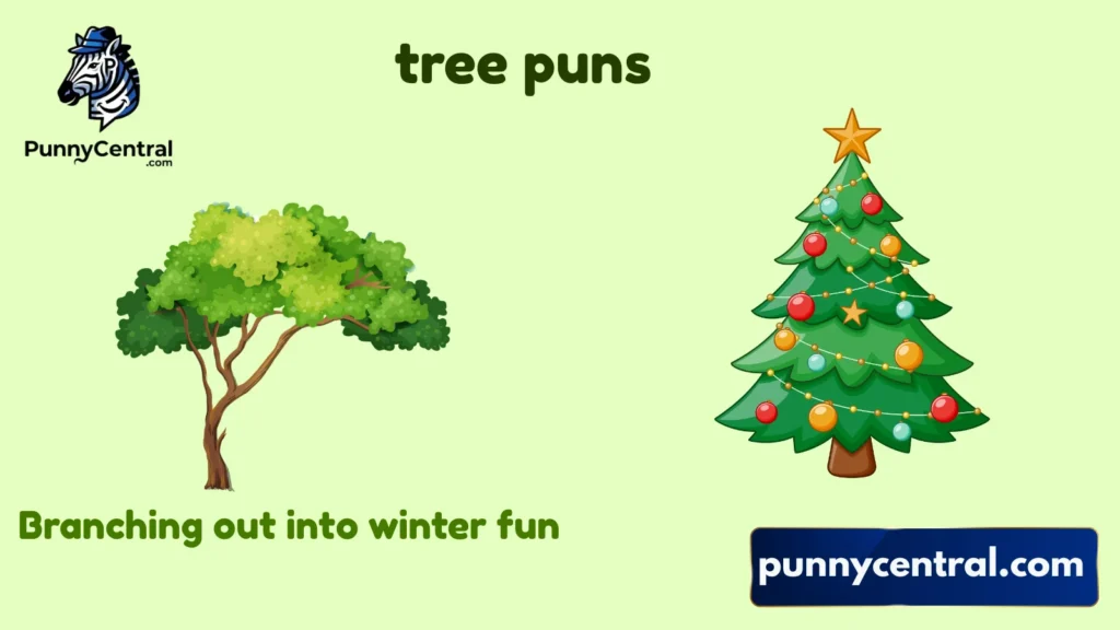 Funny Ice Tree Puns