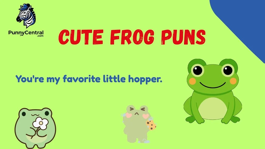 Cute Frog Puns