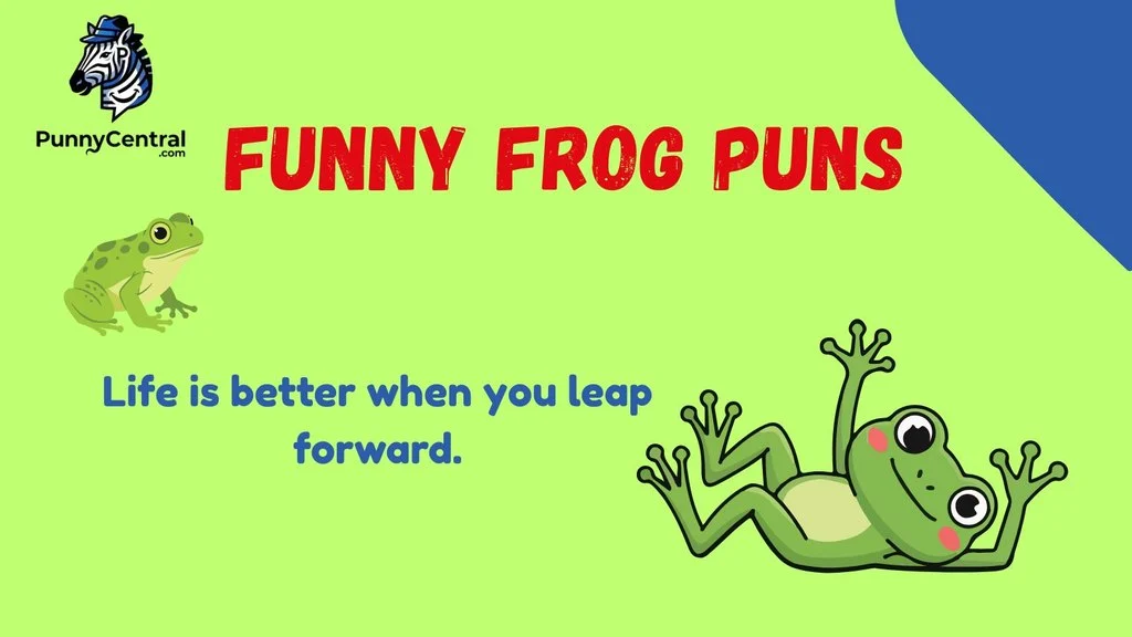 Funny Frog Puns