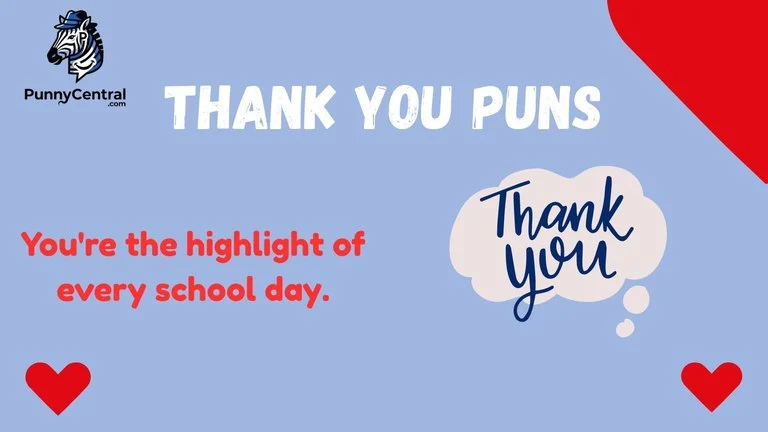 279+ Thank You Puns That Will Make Everyone Smile in